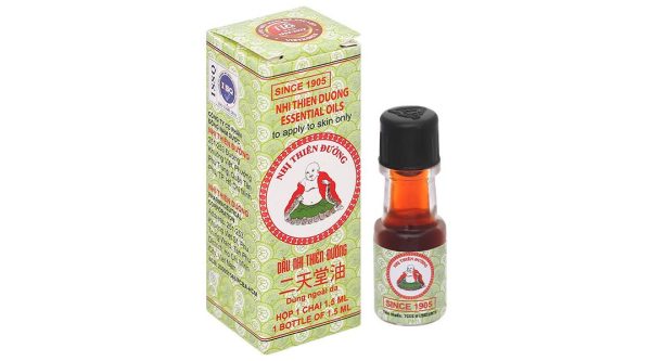 Dầu Nhị Thiên Đường hỗ trợ trị cảm mạo, phong hàn, sổ mũi chai 1.5ml