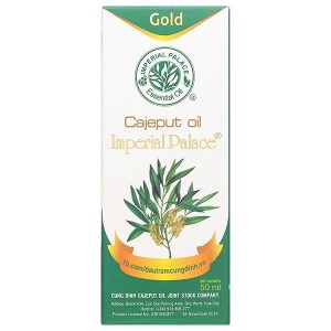 Dầu tràm Cung Đình Gold hỗ trợ điều trị cảm mạo, phong hàn, nhức đầu chai 50ml