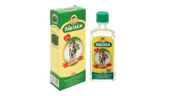 Dầu tràm Tiên Ông làm dịu da, giữ ấm cơ thể chai 45ml