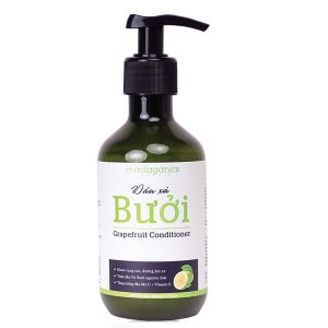 Dầu xả bưởi Milaganics ngừa rụng tóc, giúp tóc mềm mượt chai 260ml