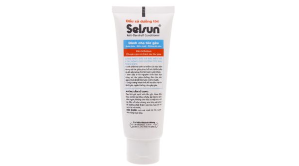 Dầu xả Selsun suôn khoẻ, mềm mượt dành cho tóc gàu tuýp 100ml