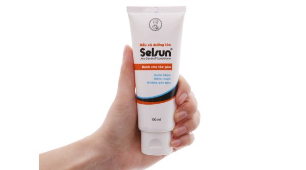 Dầu xả Selsun suôn khoẻ, mềm mượt dành cho tóc gàu tuýp 100ml
