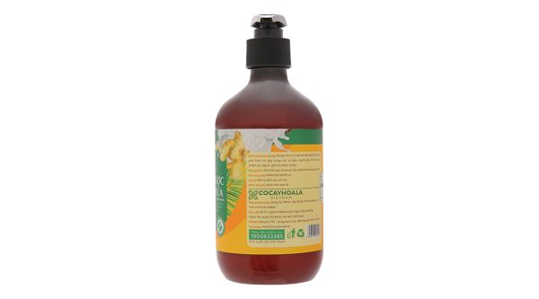 Dầu xả thảo dược Gừng dừa Cocay Hoala giúp tóc mềm mượt, giảm khô xơ chai 440g