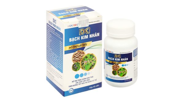 DC Bạch Kim Nhân hỗ trợ lợi tiểu, giảm nguy cơ sỏi tiết niệu hộp 45 viên