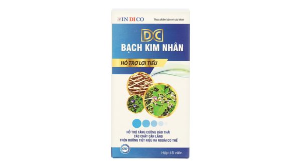 DC Bạch Kim Nhân hỗ trợ lợi tiểu, giảm nguy cơ sỏi tiết niệu hộp 45 viên