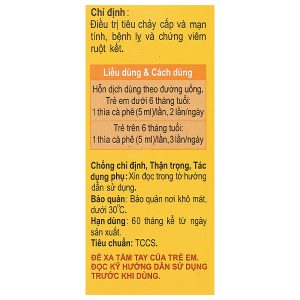 Hỗn dịch uống Debby điều trị tiêu chảy cấp và mạn tính chai 30ml