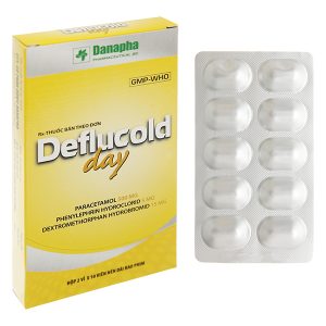 Deflucold Day trị các triệu chứng cảm cúm (2 vỉ x 10 viên)
