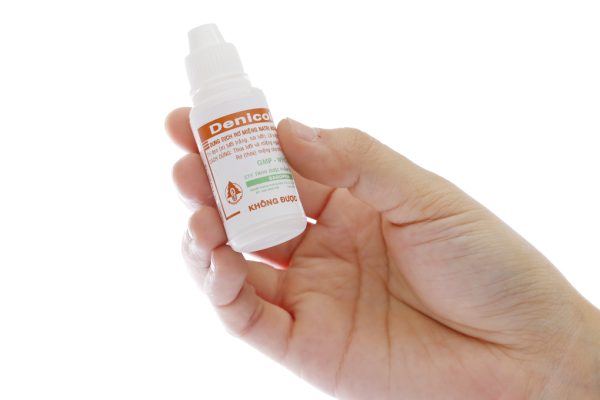 Dung dịch rơ miệng Denicol 20% trị tưa lưỡi, lở miệng, sưng lợi chai 15ml