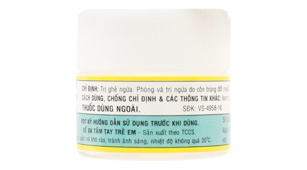 Thuốc mỡ D.E.P trị ghẻ ngứa, côn trùng đốt lọ 10g