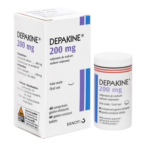Depakine 200mg trị động kinh, rối loạn lưỡng cực lọ 40 viên