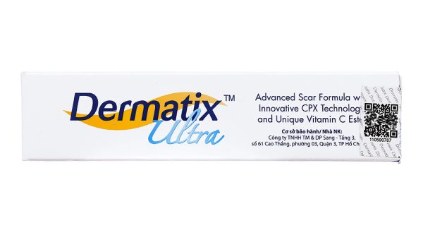 Gel Dermatix Ultra hỗ trợ giảm sẹo, giảm đau ngứa tuýp 15g