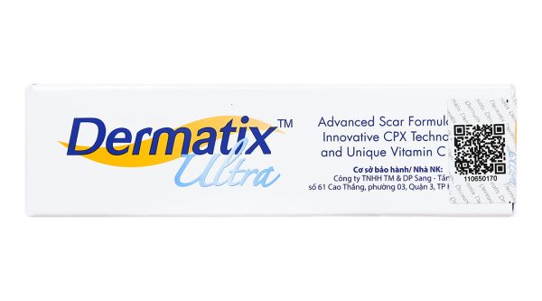 Gel Dermatix Ultra hỗ trợ giảm sẹo, giảm đau ngứa tuýp 7g