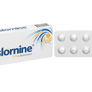 Deslornine 5mg làm giảm các triệu chứng của viêm mũi dị ứng, mày đay (3 vỉ x 10 viên)