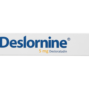 Deslornine 5mg làm giảm các triệu chứng của viêm mũi dị ứng, mày đay (3 vỉ x 10 viên)