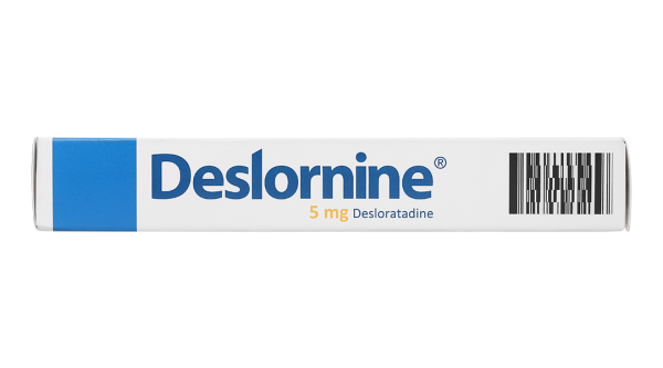 Deslornine 5mg làm giảm các triệu chứng của viêm mũi dị ứng, mày đay (3 vỉ x 10 viên)