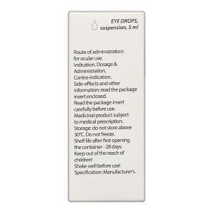 Hỗn dịch nhỏ mắt Dex-Tobrin trị các nhiễm khuẩn ở mắt chai 5ml