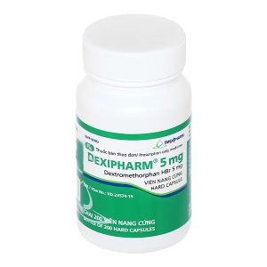 Dexipharm 5mg trị ho khan, ho do kích ứng lọ 200 viên