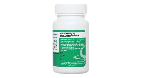 Dexipharm 5mg trị ho khan, ho do kích ứng lọ 200 viên