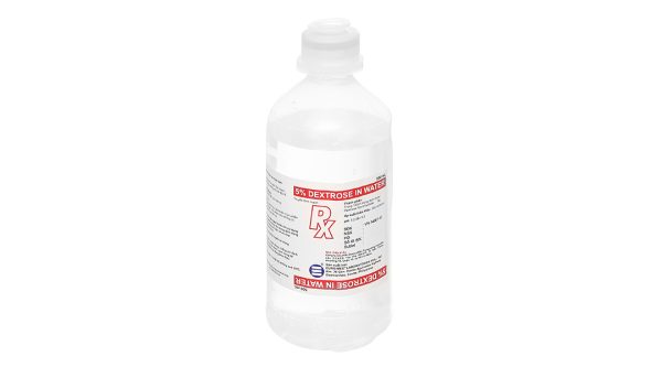 Dịch truyền 5% Dextrose In Water bổ sung nước và năng lượng chai 500ml