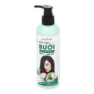 Dầu Gội Bưởi Lucky Star giúp tóc đen mượt, mọc tóc chai 250ml