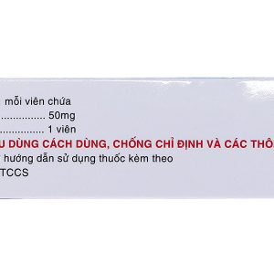 Diacerein TNP 50mg trị thoái hóa khớp hông hoặc gối (3 vỉ x 10 viên)