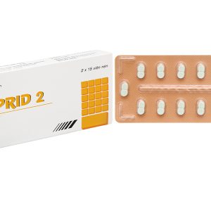Diaprid 2 trị đái tháo đường (2 vỉ x 15 viên)
