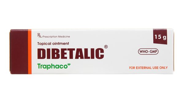 Thuốc mỡ Dibetalic trị bệnh ngoài da đáp ứng với Corticoid tuýp 15g