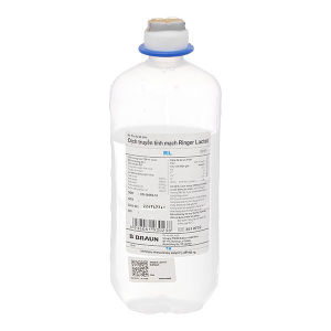 Dịch truyền Ringer Lactat B.Braun bổ sung nước, điện giải chai 500ml