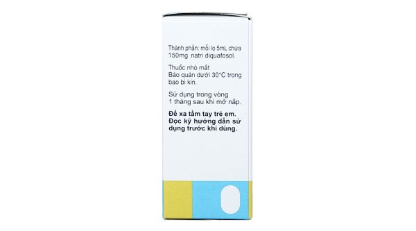 Dung dịch nhỏ mắt Diquas 3% trị khô mắt lọ 5ml