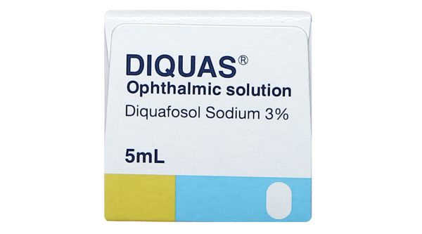 Dung dịch nhỏ mắt Diquas 3% trị khô mắt lọ 5ml