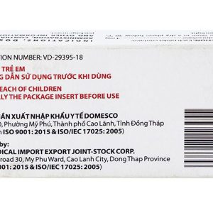 Domenol 4mg kháng viêm, điều trị viêm khớp dạng thấp, lupus ban đỏ (3 vỉ x 10 viên)