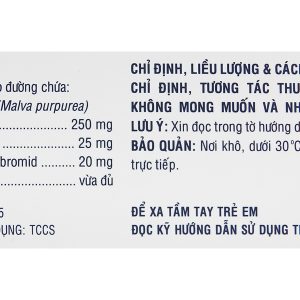 Domitazol hỗ trợ trị nhiễm trùng đường tiết niệu dưới không biến chứng (5 vỉ x 10 viên)