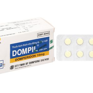 Dompil 10mg trị triệu chứng nôn và buồn nôn (10 vỉ x 10 viên)