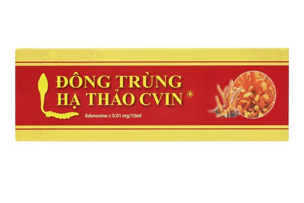 Dung dịch Đông Trùng Hạ Thảo Cvin tăng cường sinh lực hộp 20 ống x 10ml
