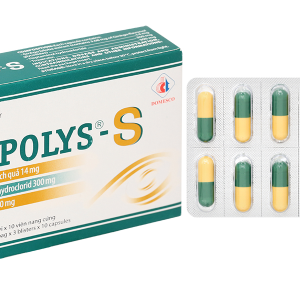 Dopolys-S trị triệu chứng liên quan suy tĩnh mạch, trĩ cấp (3 vỉ x 10 viên)