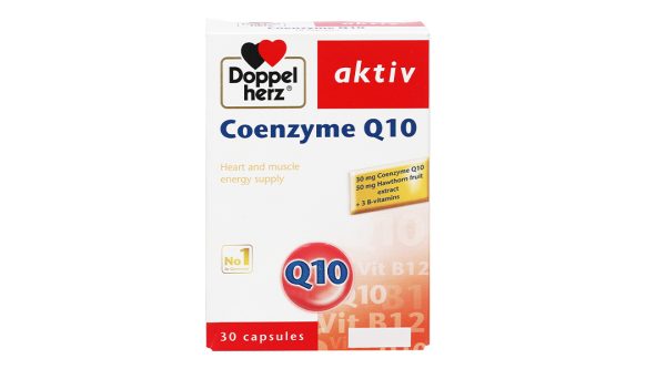Aktiv Doppelherz Coenzyme Q10 hỗ trợ tim mạch hộp 30 viên