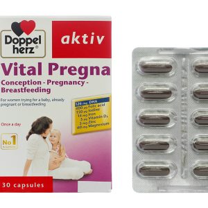 Doppelherz Aktiv Vital Pregna bổ sung vitamin cho bà bầu hộp 30 viên