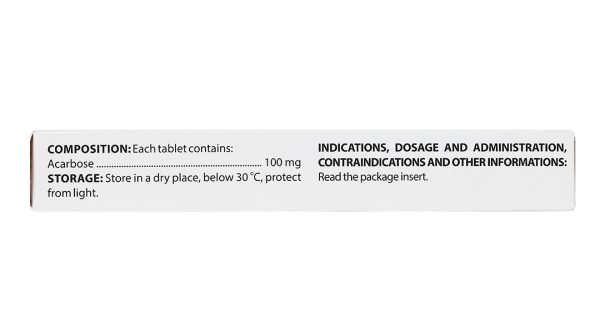 Dorobay 100mg trị đái tháo đường tuýp 2 (3 vỉ x 10 viên)
