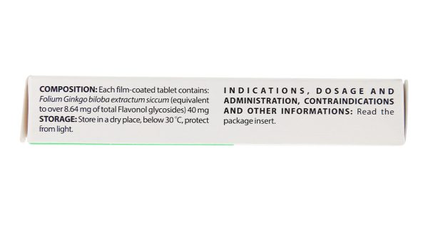 Dorocan 40mg trị rối loạn chú ý và trí nhớ ở người lớn tuổi (2 vỉ x 15 viên)