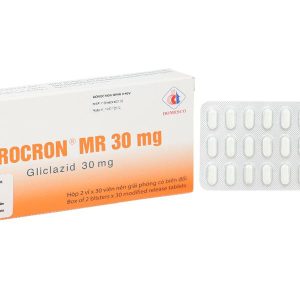 Dorocron MR 30mg trị đái tháo đường (2 vỉ x 30 viên)