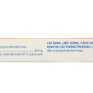 Dorocron MR 60mg trị đái tháo đường tuýp 2 không phụ thuộc insulin (2 vỉ x 15 viên)