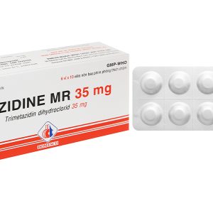 Dozidine MR 35mg trị đau thắt ngực (6 vỉ x 10 viên)