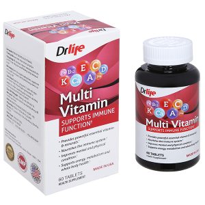 Drlife Multi Vitamin tăng cường đề kháng lọ 60 viên