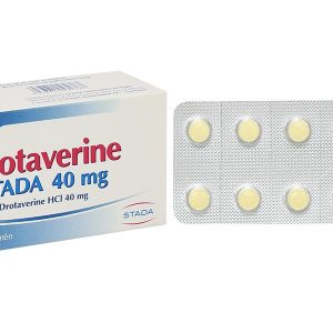 Drotaverine Stada 40mg điều trị triệu chứng co thắt dạ dày (5 vỉ x 10 viên)