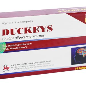 Duckeys 400mg hỗ trợ trị giảm vận động, sa sút trí tuệ, Alzheimer (1 vỉ x 14 viên)