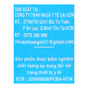 Dụng cụ hút mũi Sài Gòn cho bé hộp 1 cái