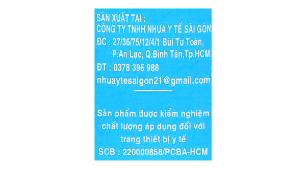Dụng cụ hút mũi Sài Gòn cho bé hộp 1 cái