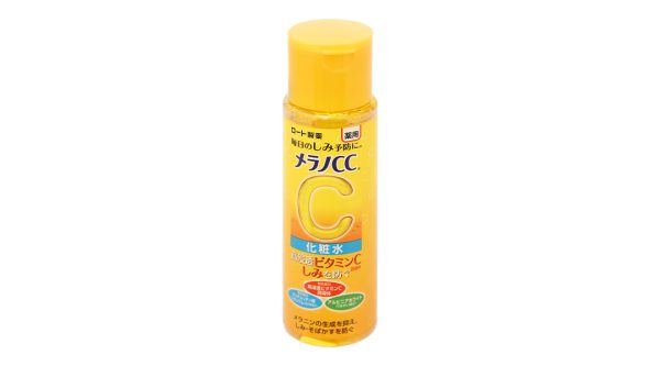 Dung dịch Melano CC Whitening Lotion giúp dưỡng sáng da, mờ thâm nám chai 170ml