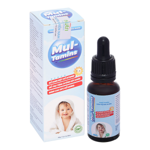 Dung dịch Mul-Tamins bổ sung vitamin, tăng đề kháng chai 20ml