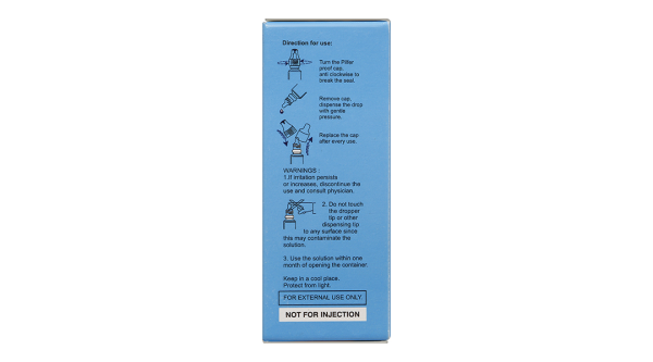 Dung dịch nhỏ mắt Eyedin DX trị viêm mắt kèm nhiễm khuẩn lọ 5ml